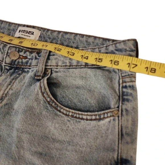 RSQ Low Rise Baggy jeans Women's 30 Light Wash Blue Denim Skater Y2K 90s Grunge - Picture 3 of 12